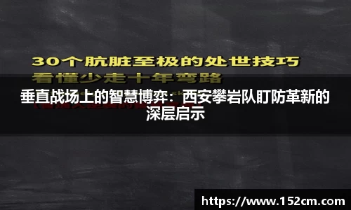 垂直战场上的智慧博弈：西安攀岩队盯防革新的深层启示